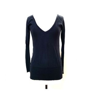 Ben Sherman V-neck tunic length sweater